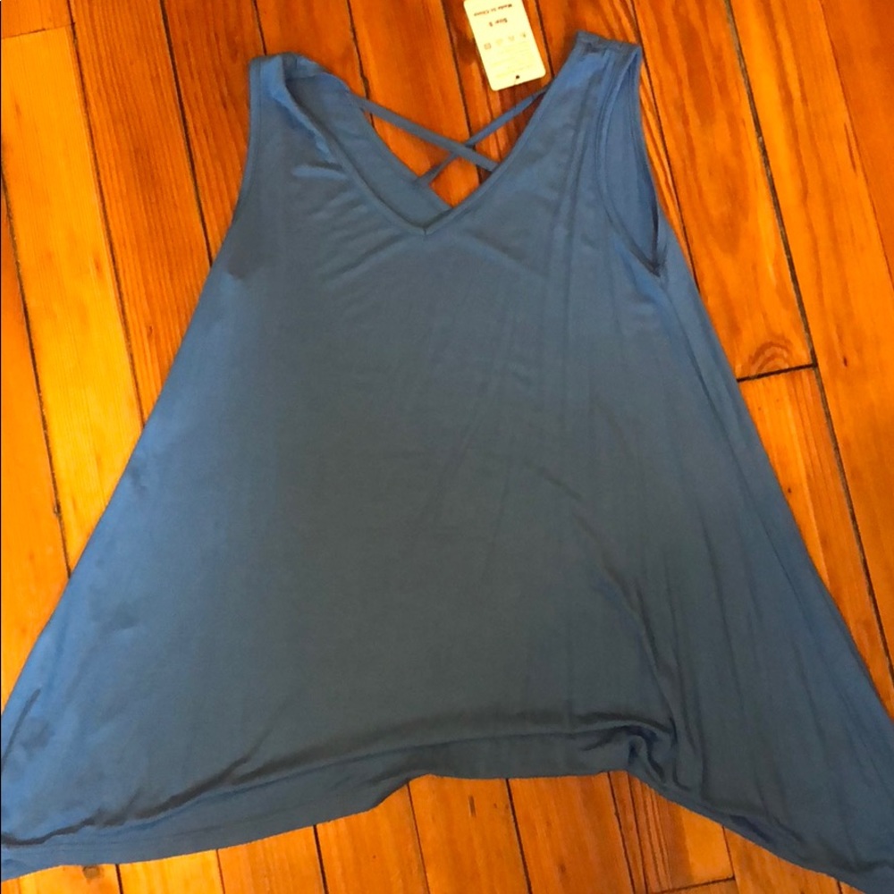 Float Blue Top